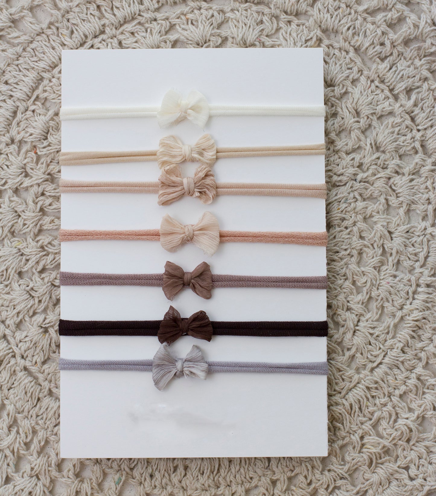 $ Crinkle bow Bundle