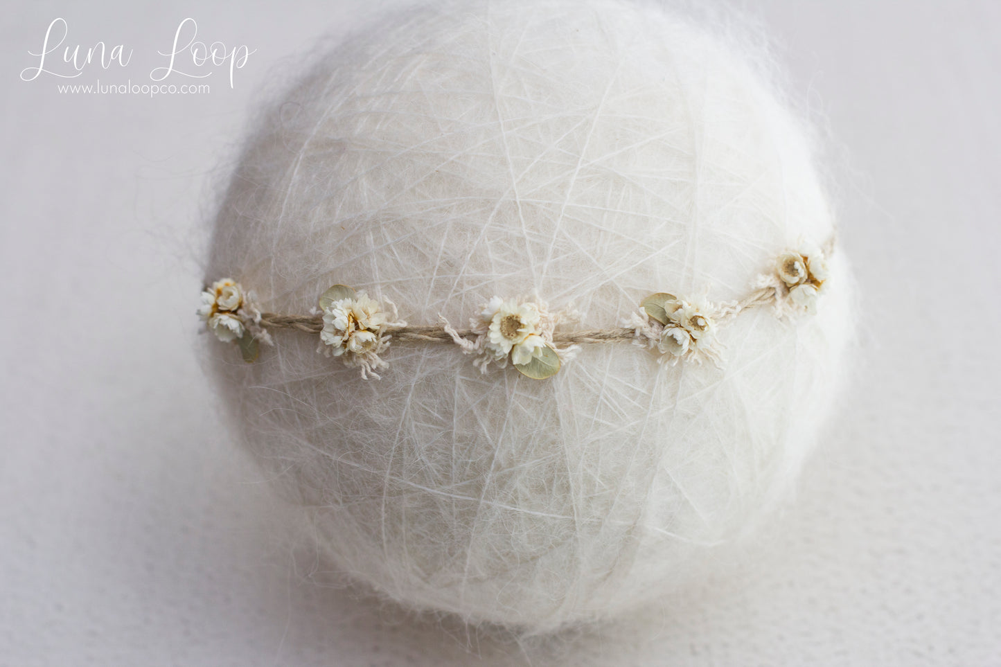 Dried Flower Tieback