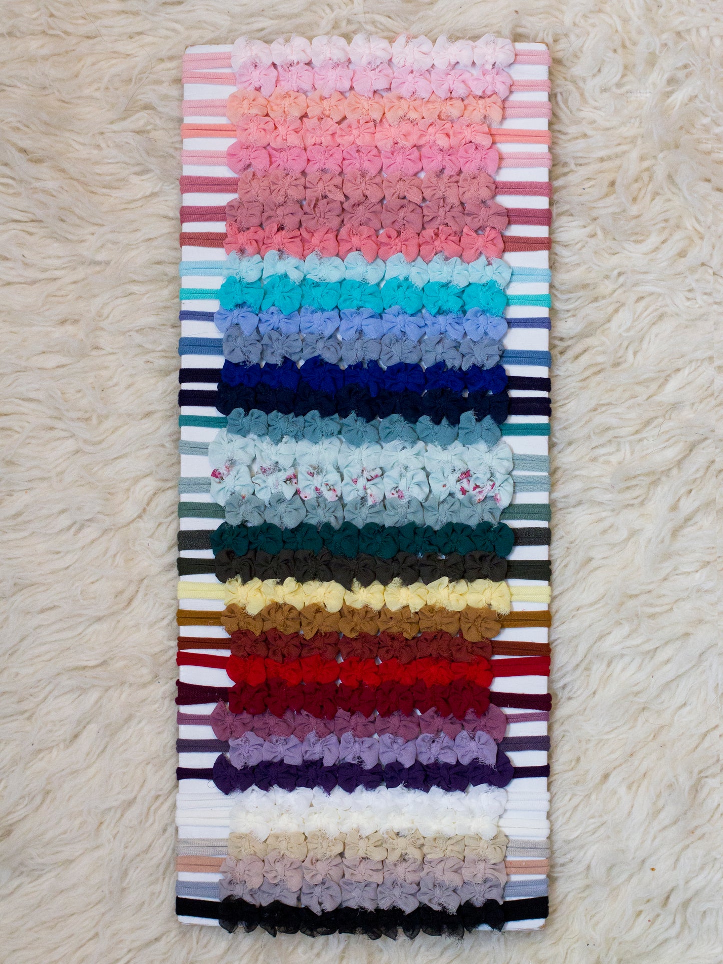 * GRAB BAG | Multi Chiffon Bow *Tiny or reg*