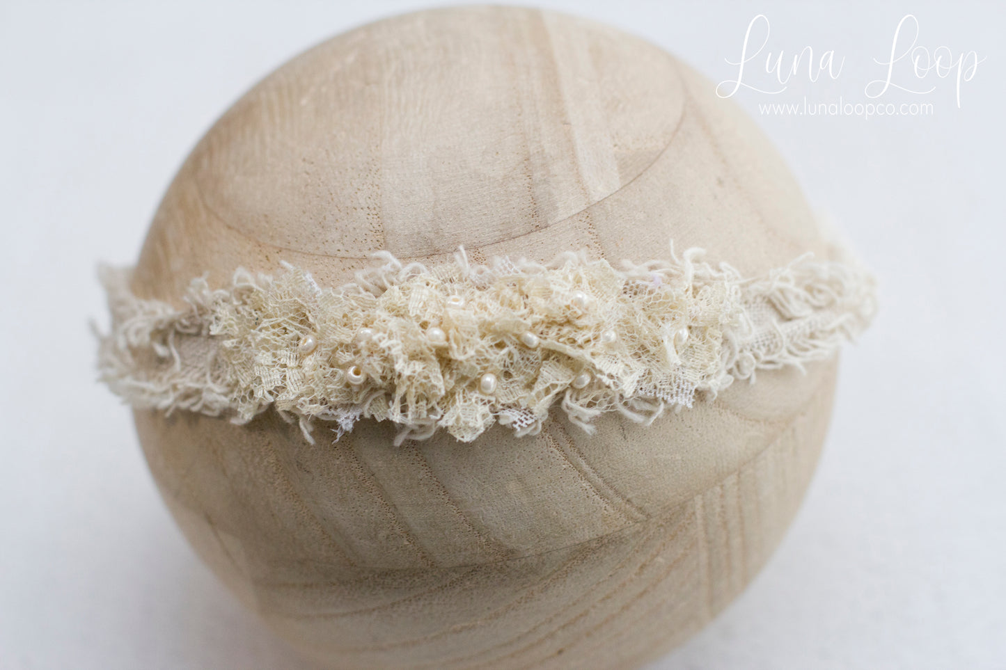 Cream | Vintage Beaded Tieback