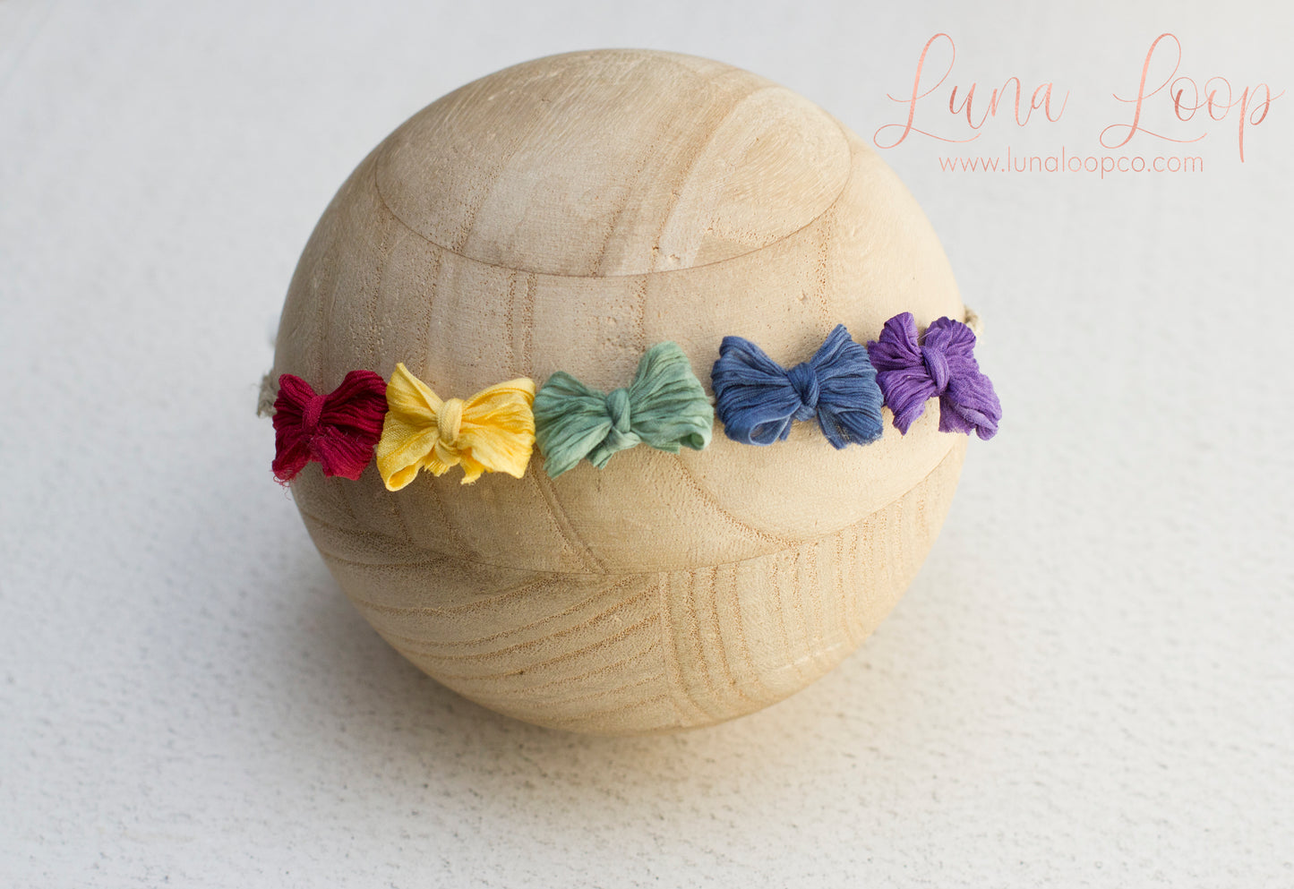 Rainbow | Crinkle Tieback