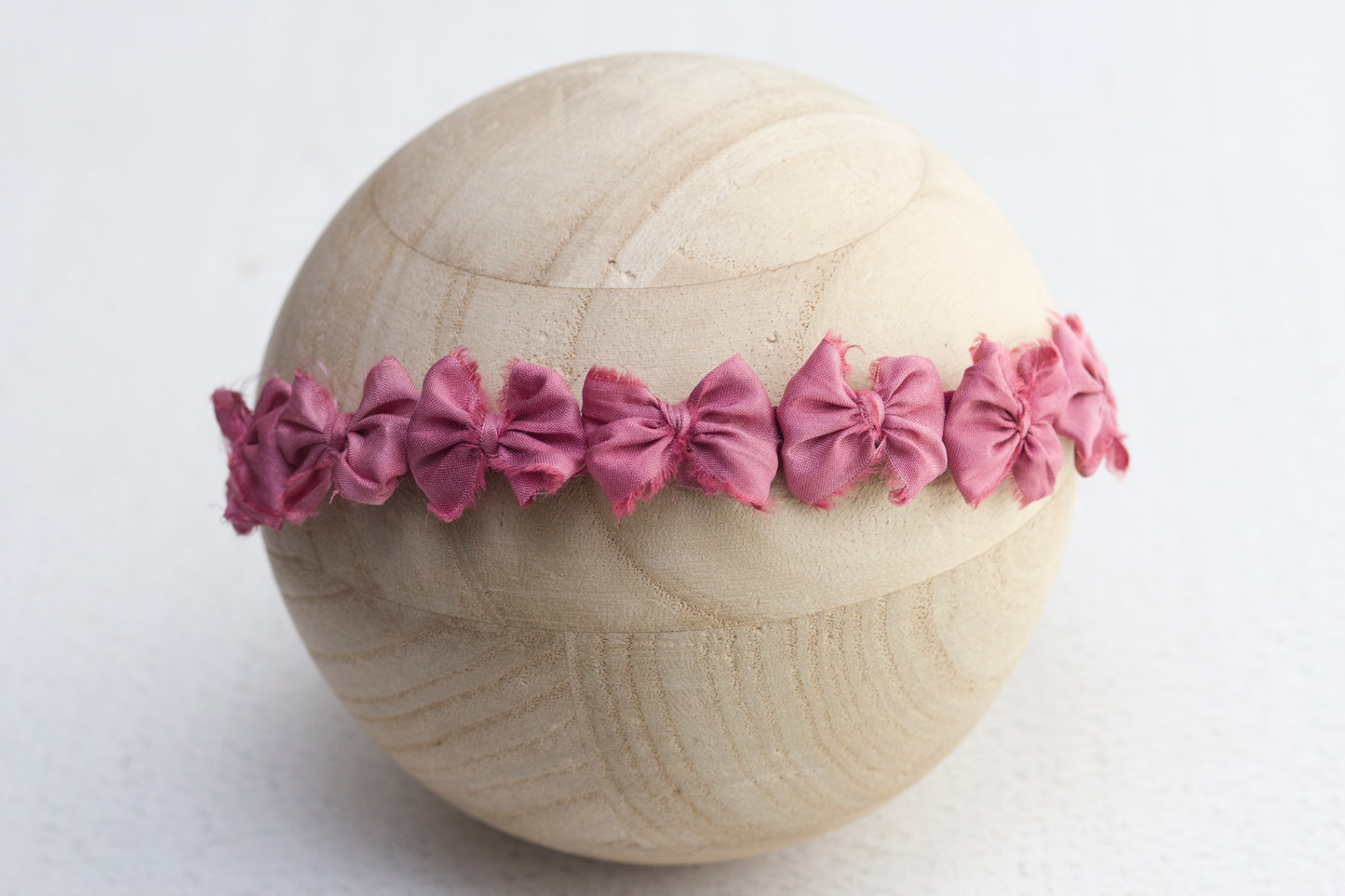 Pink | Berry Tiny Multi bow tieback