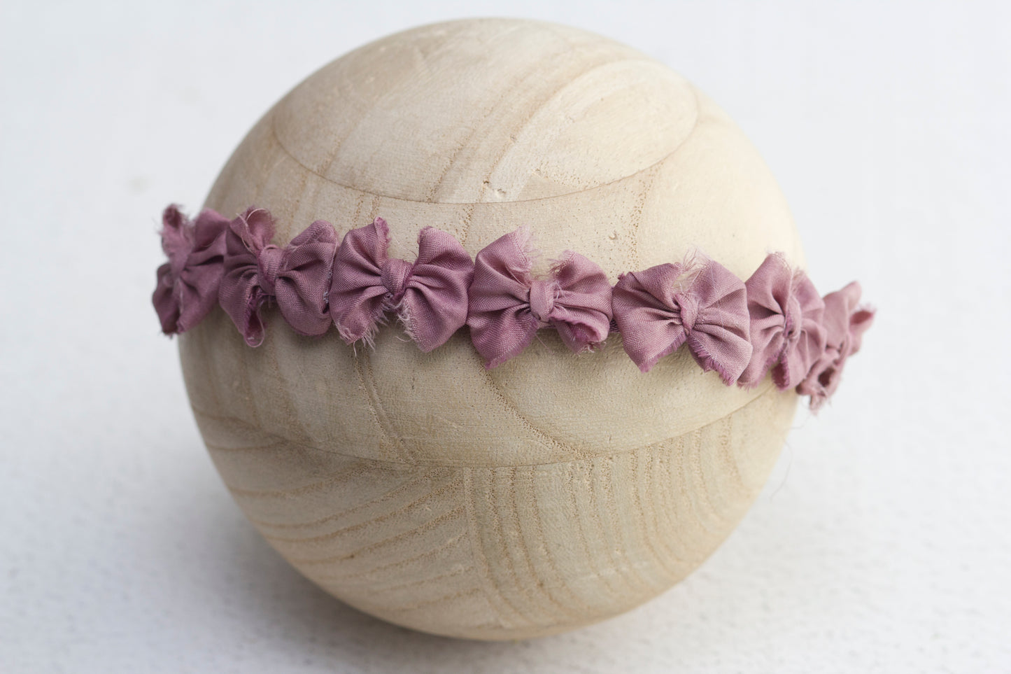 Mauve | Tiny Multi bow tieback