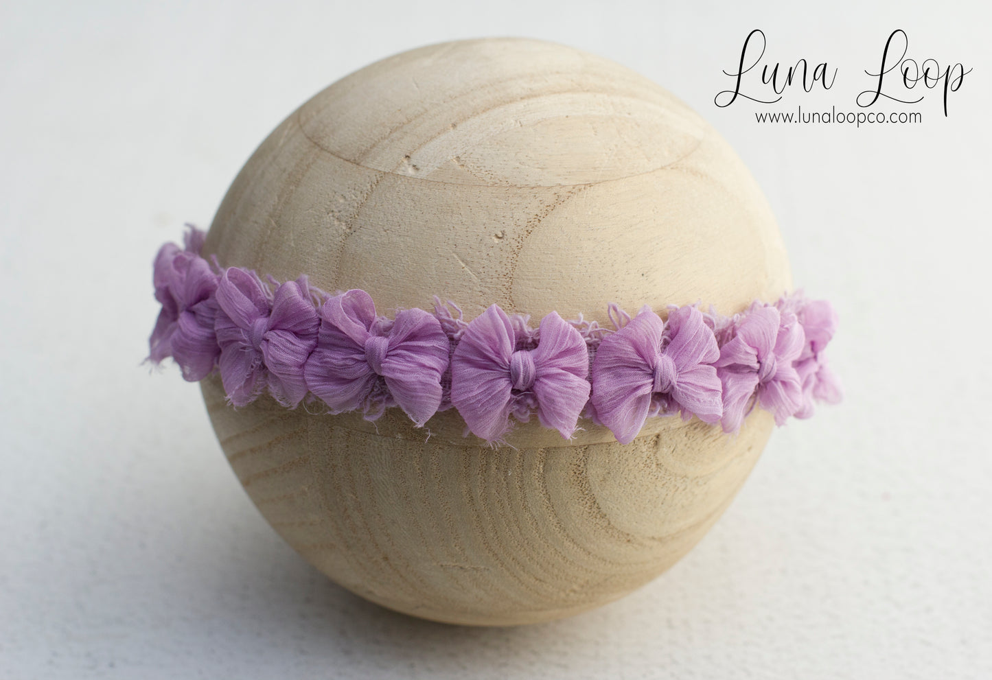 Tiny Crinkle Multi Bow Tieback