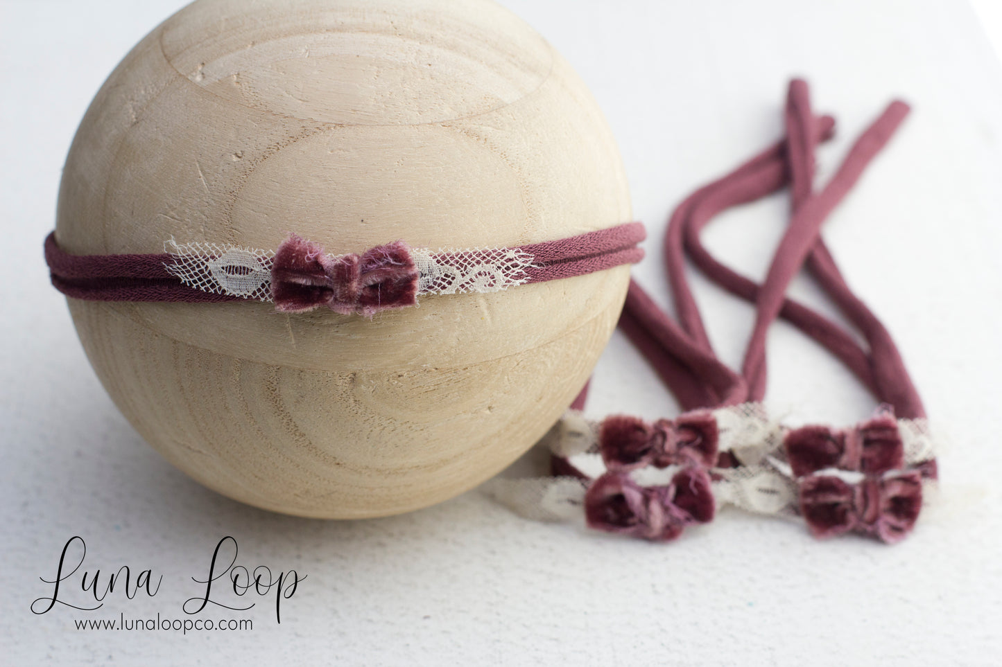 Brown | red/brown TINY Velvet Vintage