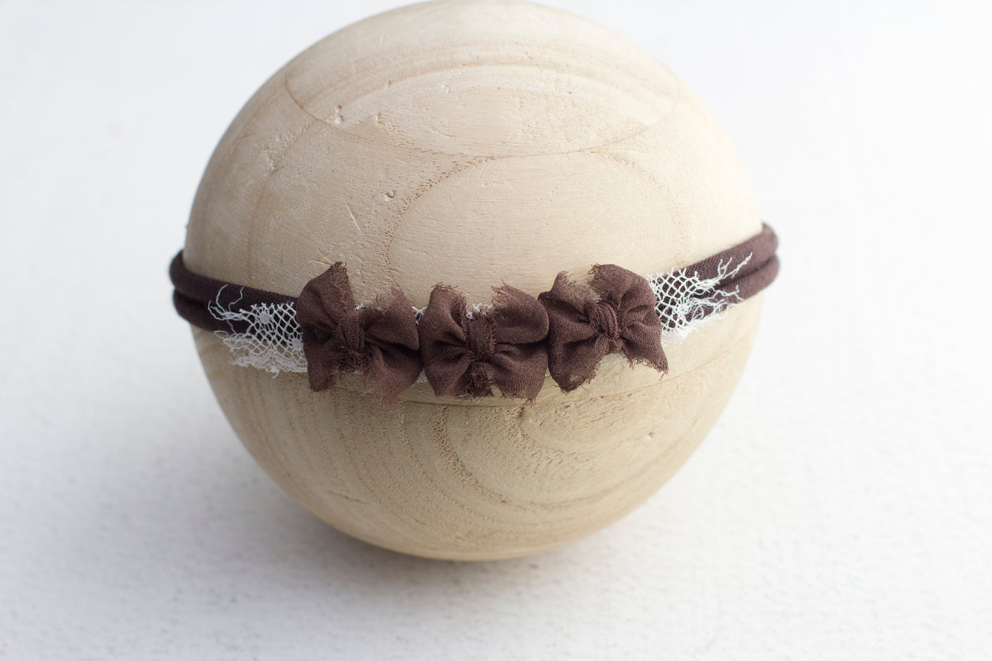 Brown | Triple Bow tieback