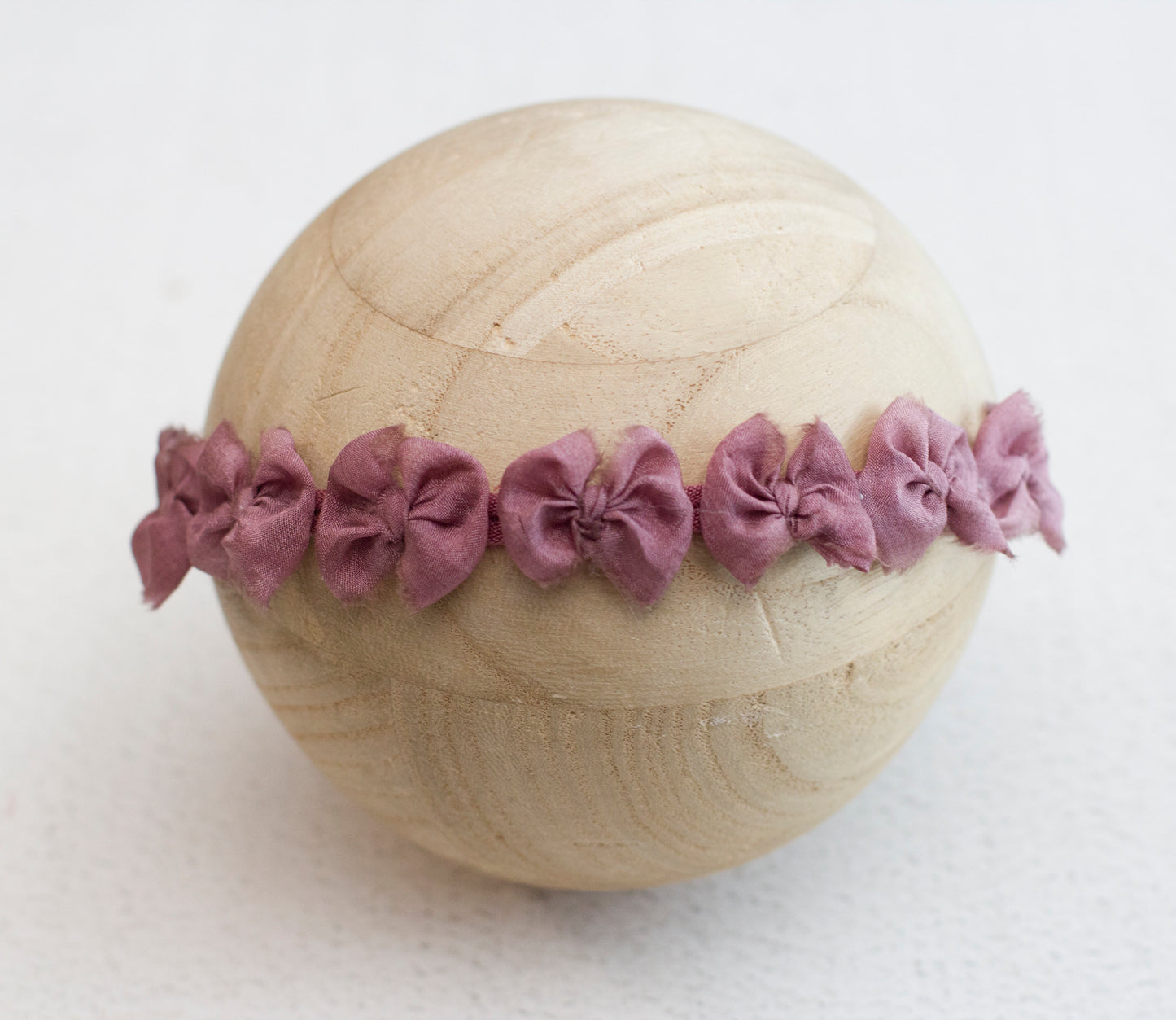 Mauve | Tiny Multi bow tieback