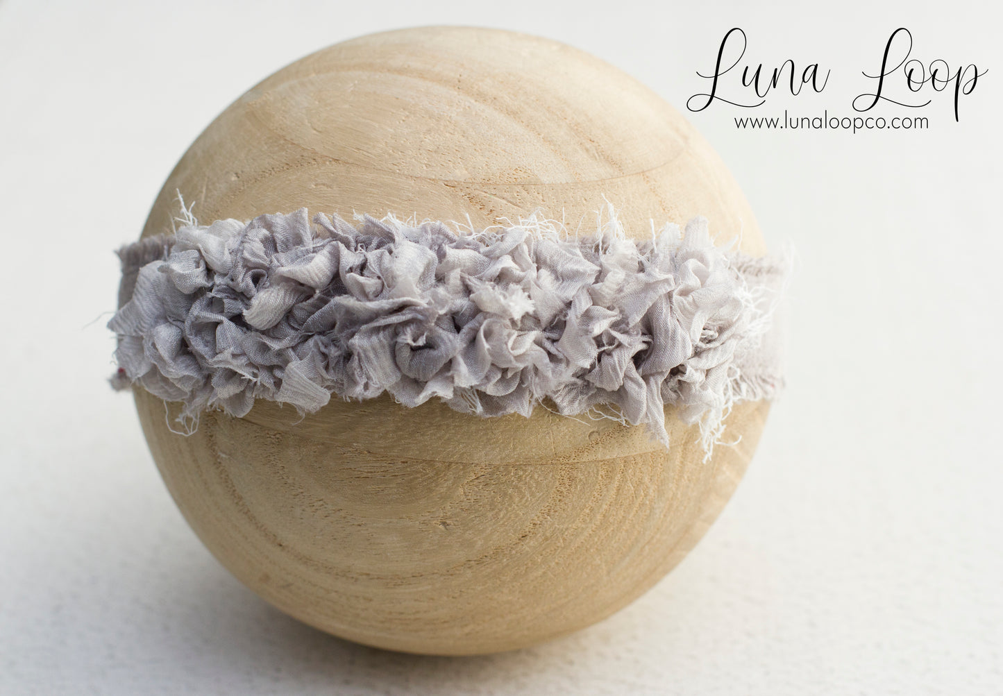 Grey | Silver Shabby Tieback