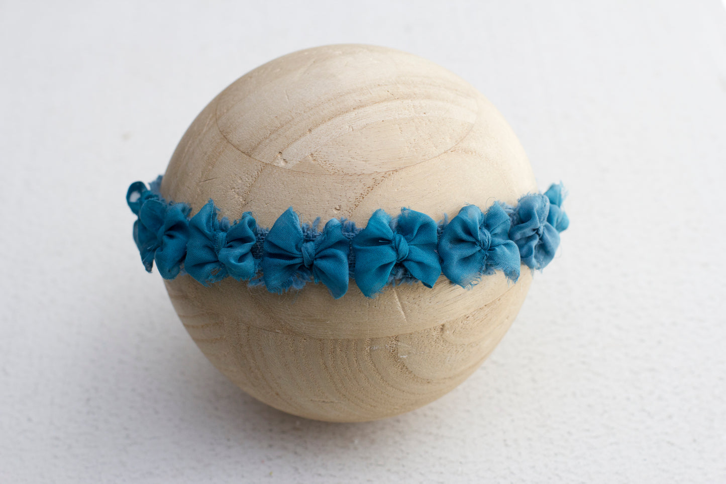 Crinkle Tiny multi bow - jade