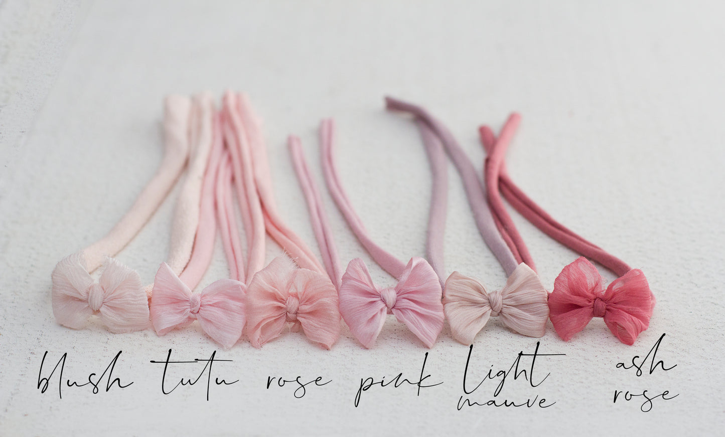 Pink | Crinkle Single Bow