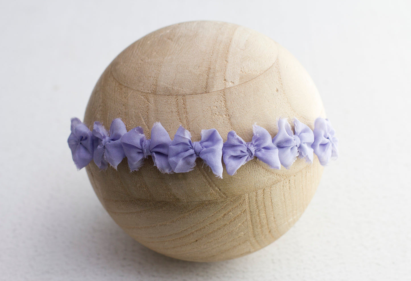 Purple | Lavender Tiny Multi bow tieback