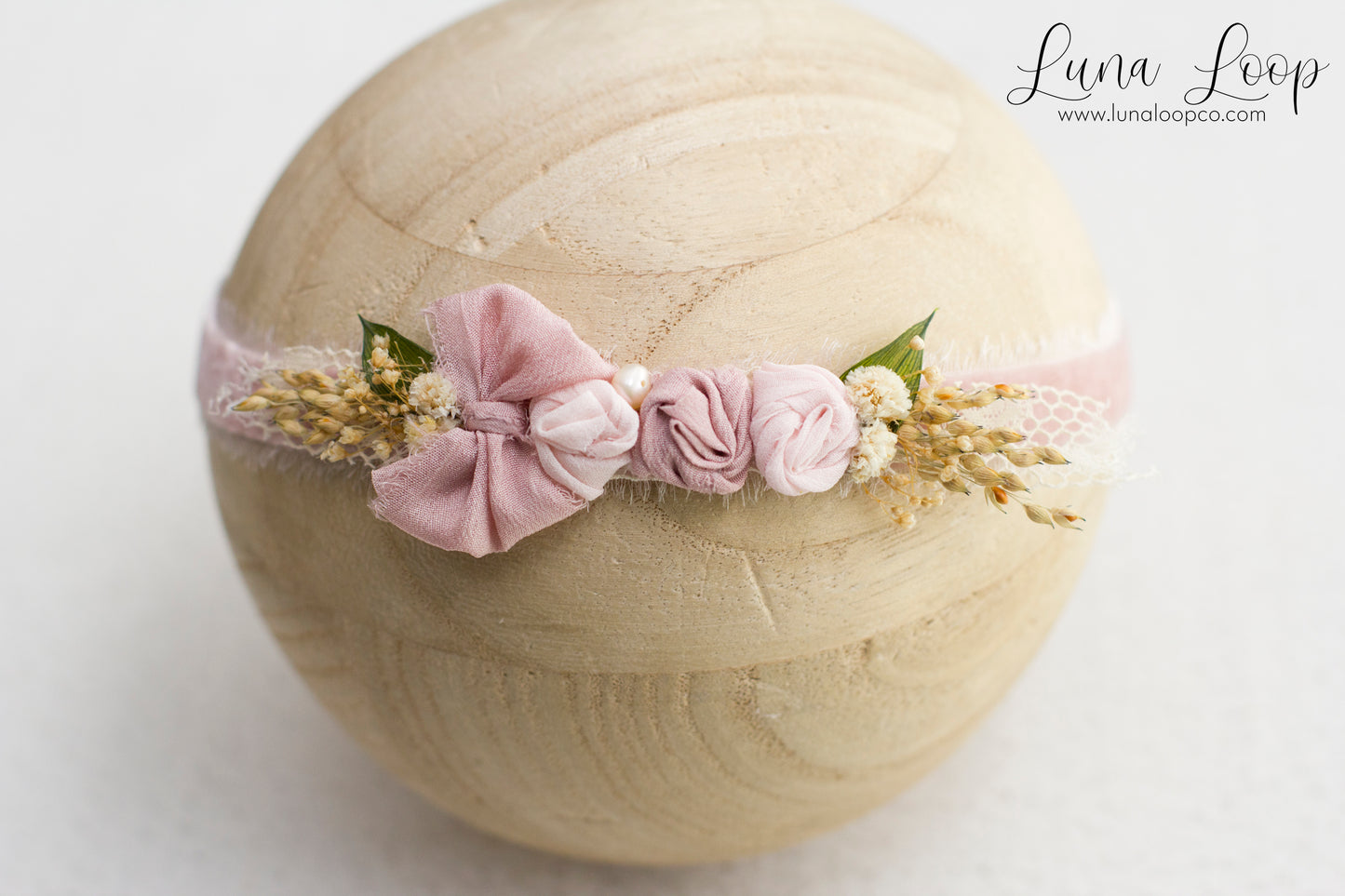 Pink | Luxe Velvet Tieback