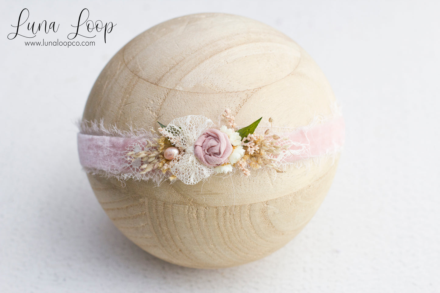 Pink| Luxe Velvet Tieback