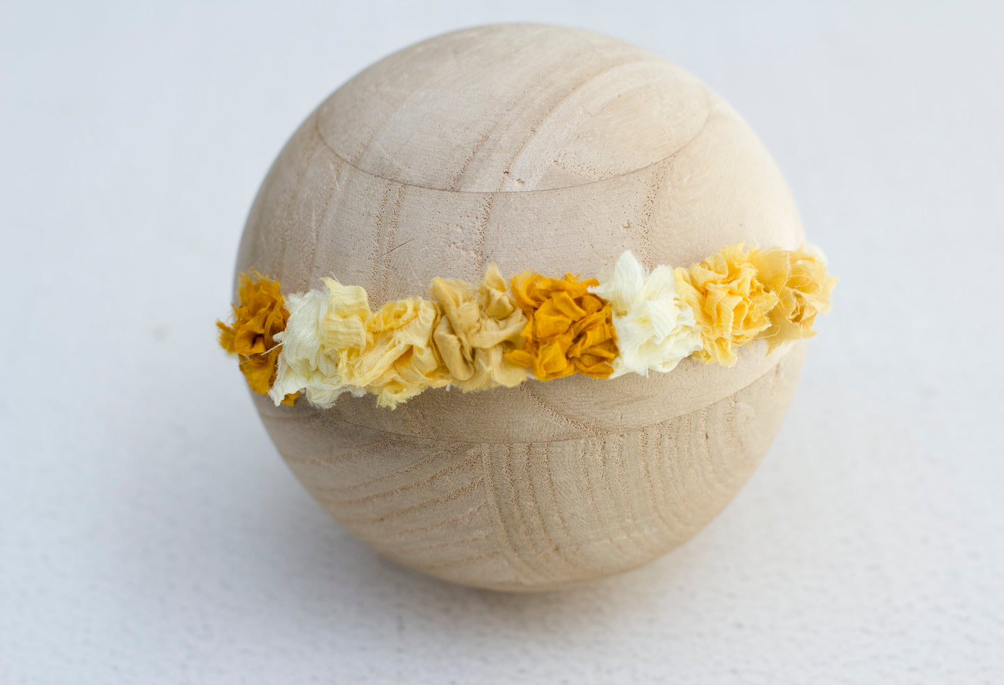 Mustard | Shabby Ombre Tieback