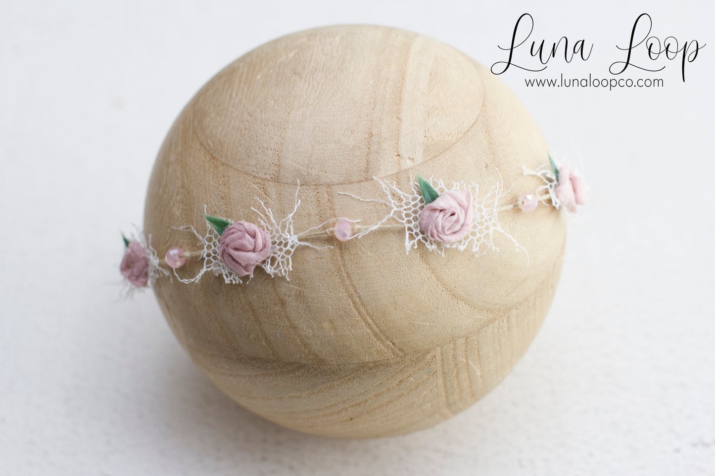 Pink | Pink Susan Rosette tieback