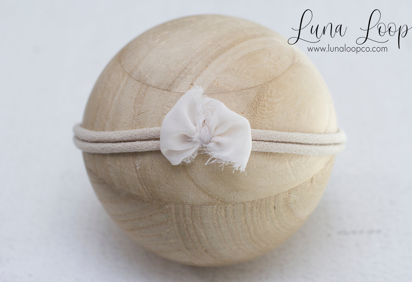 Ivory | Chiffon tieback