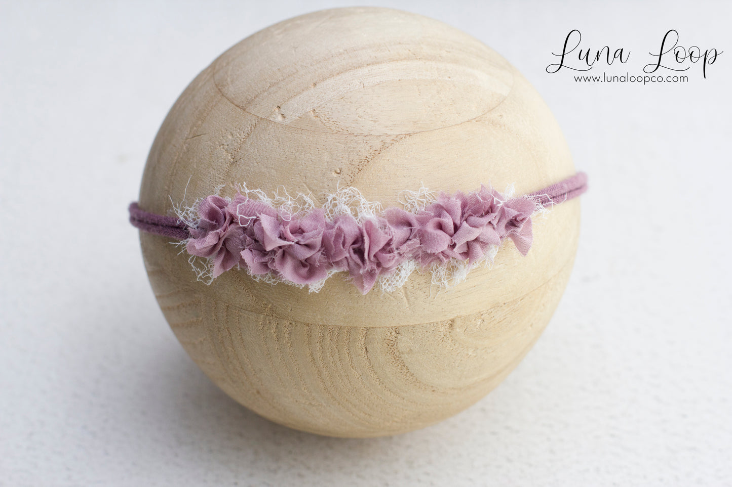 Purple | Shabby Tieback