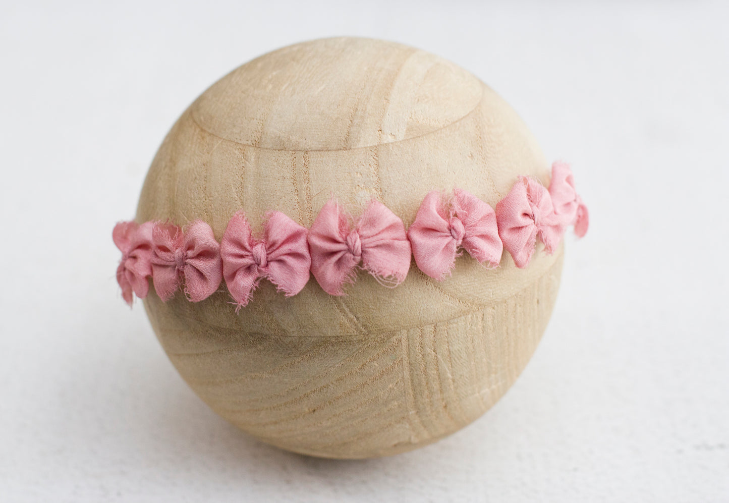 Pink | Dusty pink Tiny multi bow