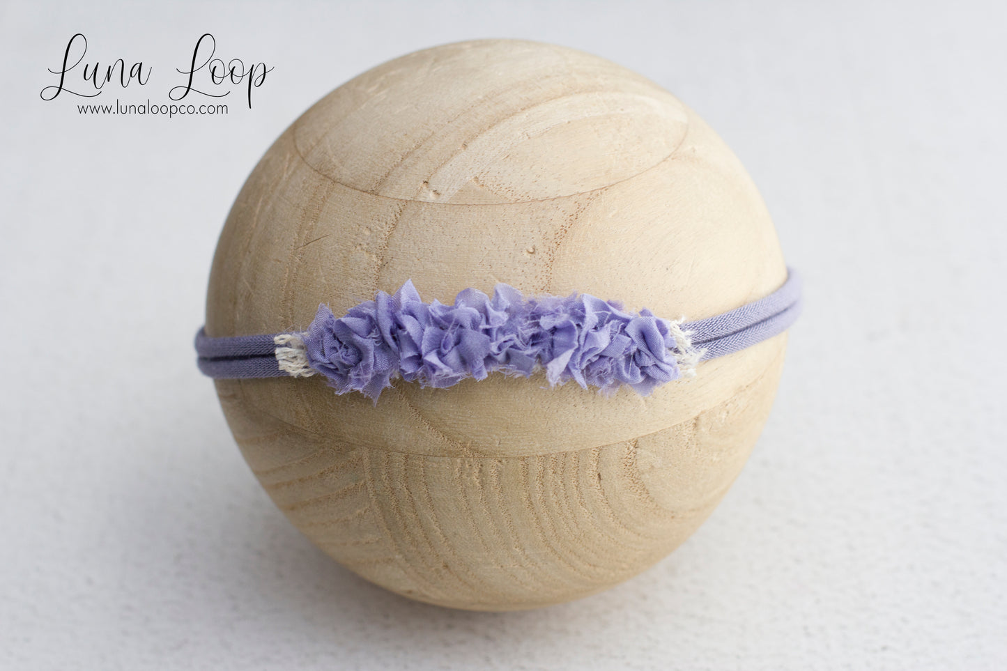 Purple | Shabby Tieback