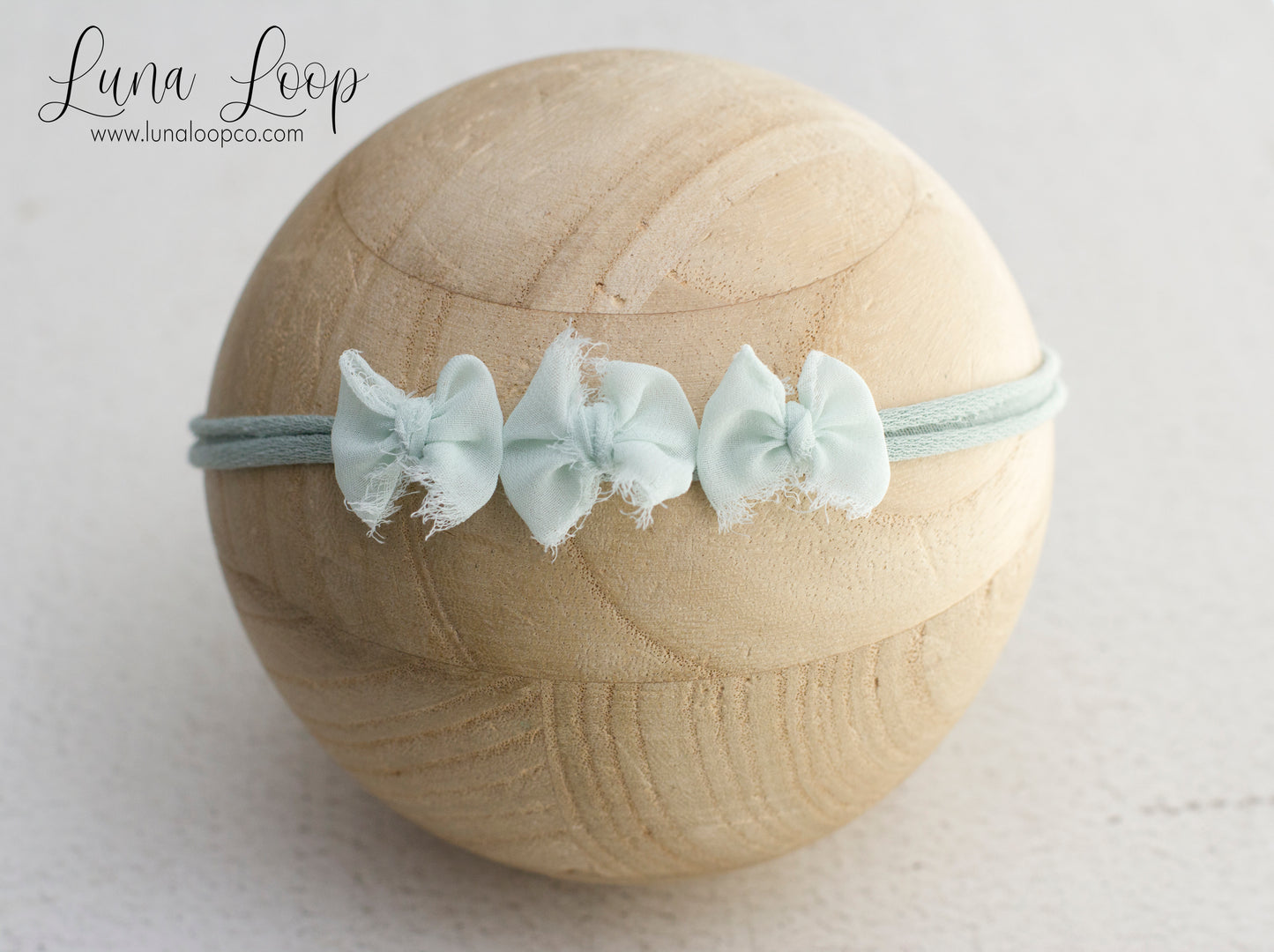 Green | Sage trio bow