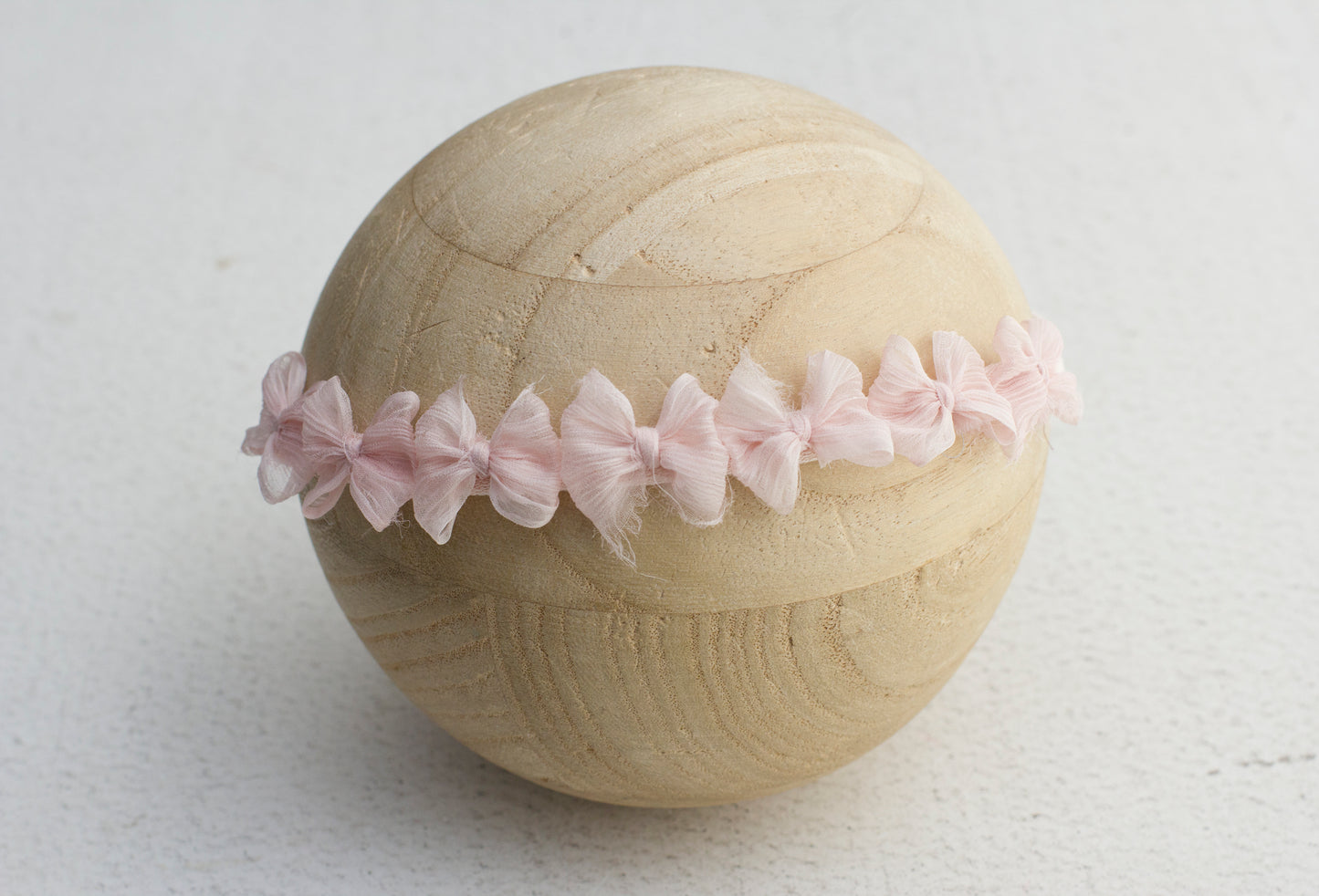 Blush | Crinkle Tiny multi bow