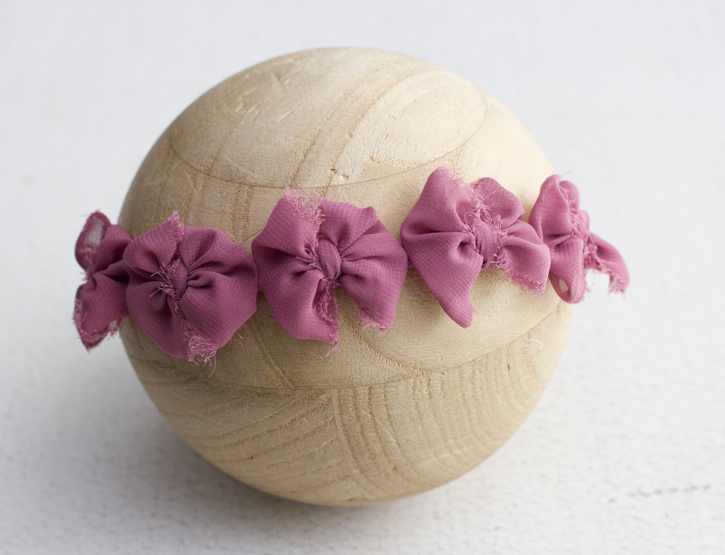 Mulberry | Chiffon Multi Bow