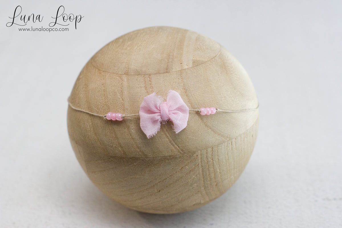 Bow Bead Tieback *several colors*