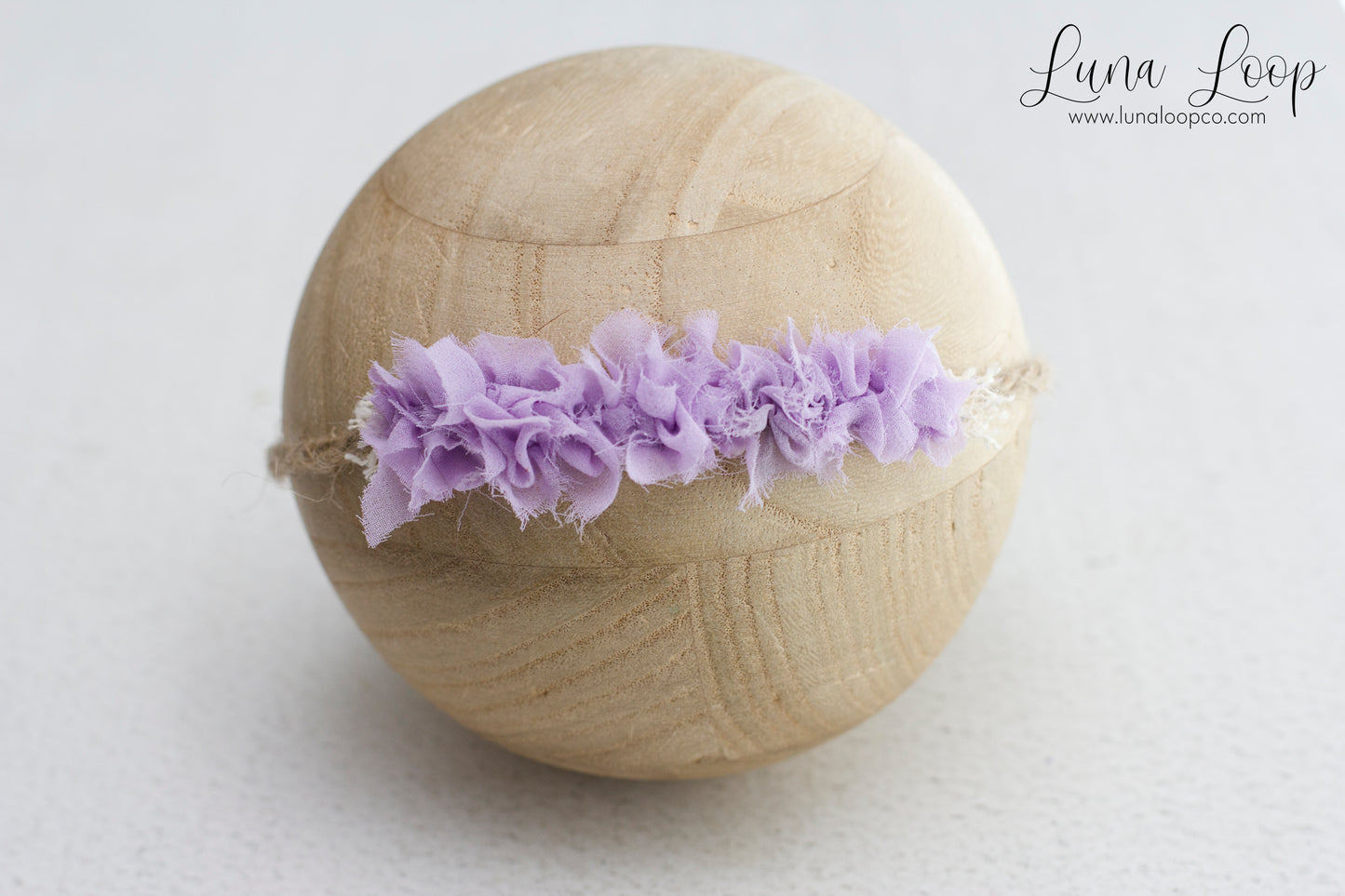 Purple | Shabby Tieback