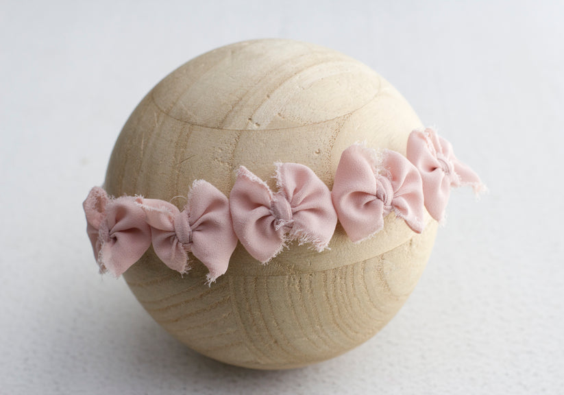 Pink | Blush Multibow Chiffon