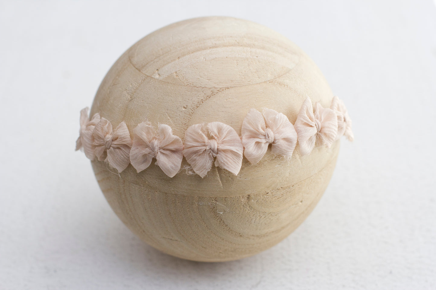 Natural | Natural Crinkle Tiny multi bow