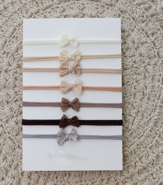 $ Crinkle bow Bundle