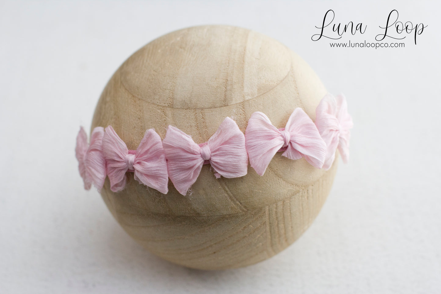 Pink | Crinkle Multi bow