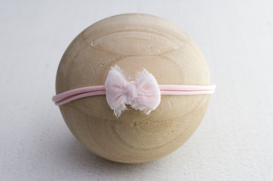 Pink | Pink Velvet bow