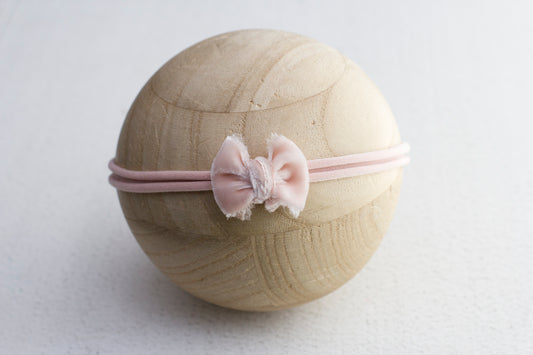 Pink | Blush Velvet tieback