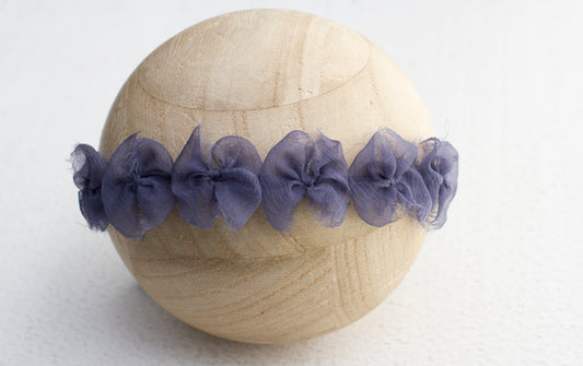 Blue | 5 bow tieback