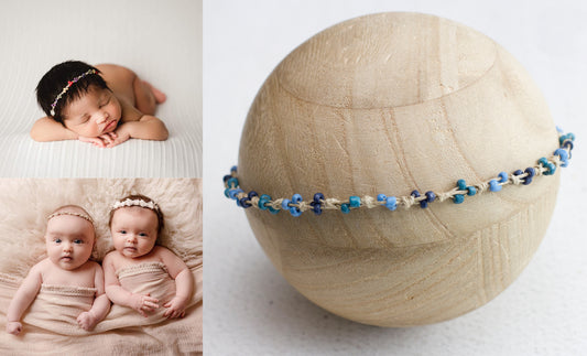 Blue | Ombre beaded