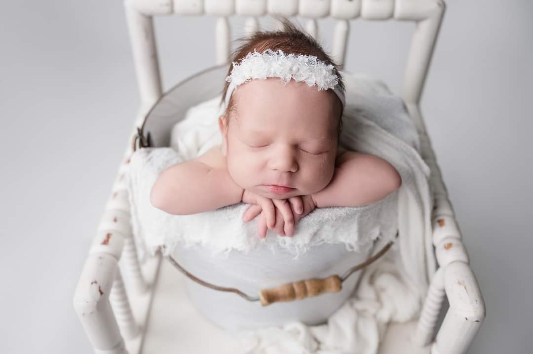 White | Beaded shabby