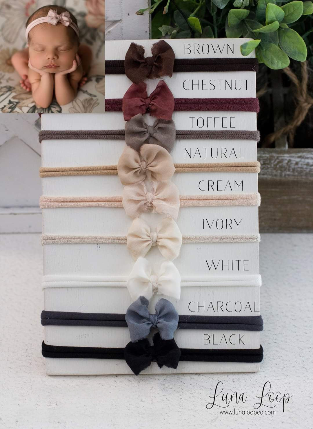 Perfect little bow - neutral colors