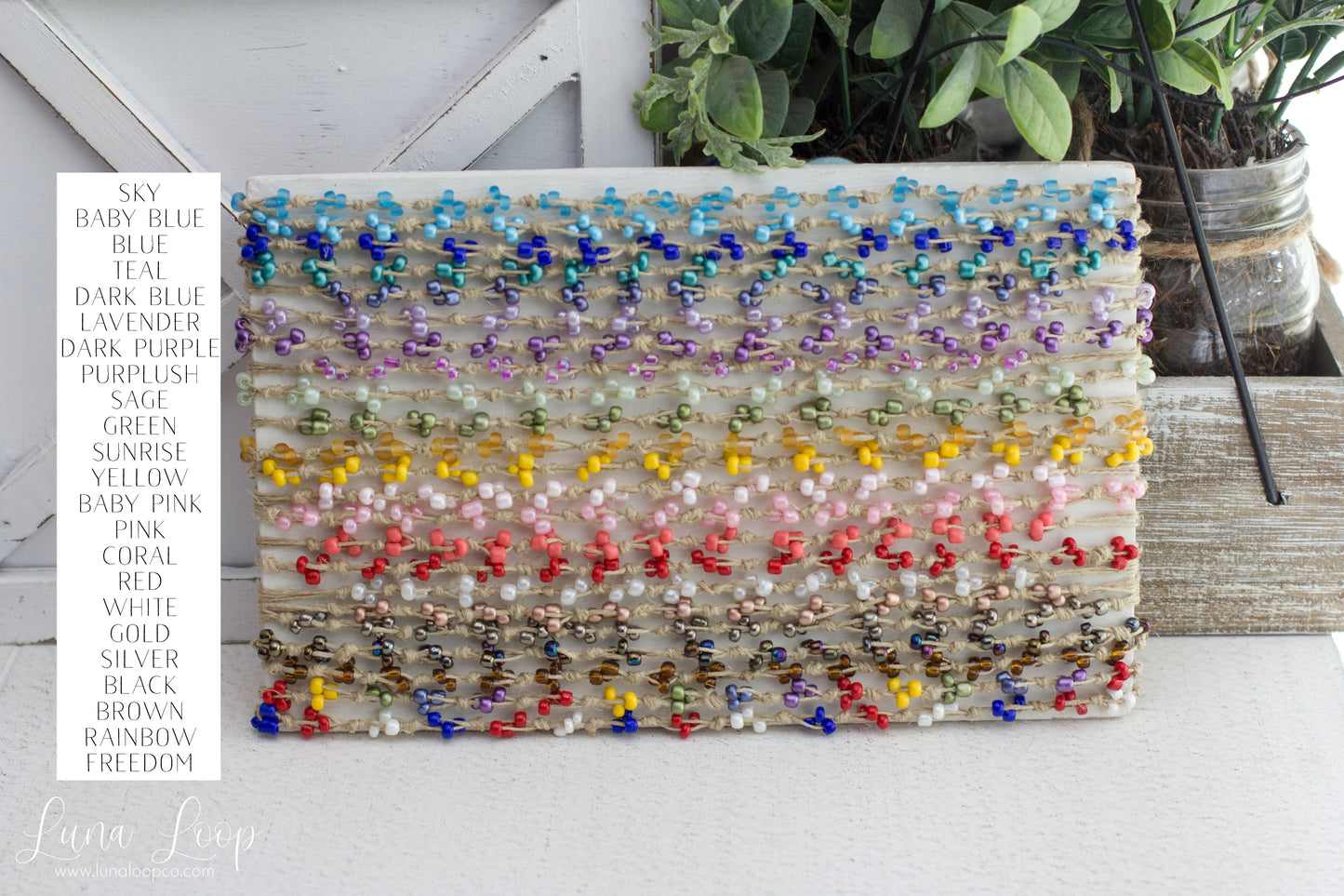 Bead Tieback *Several colors*