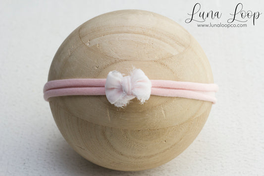 TINY Tutu Velvet Bow - Last One