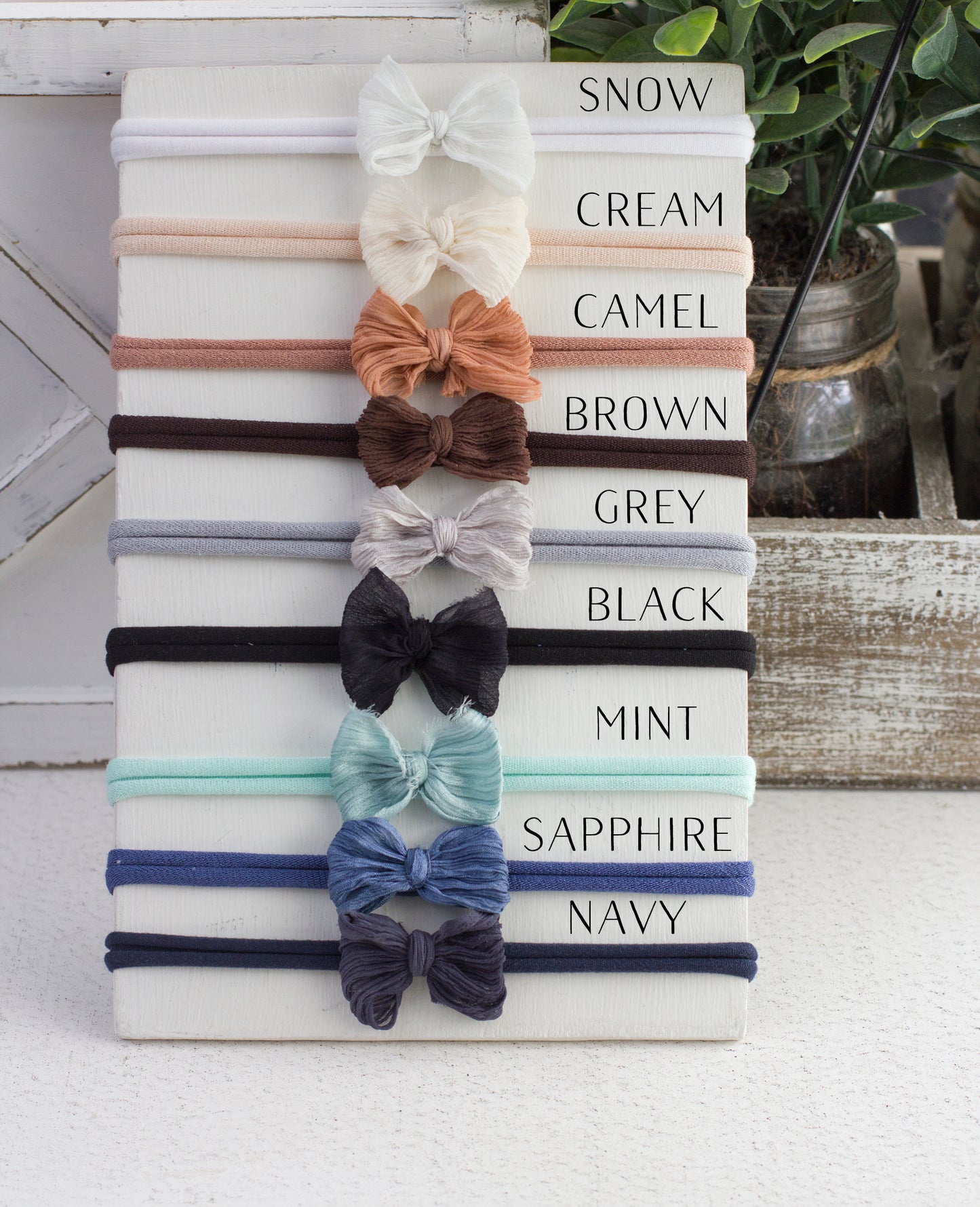 Perfect Crinkle Bow *GRAB BAG set of 7*