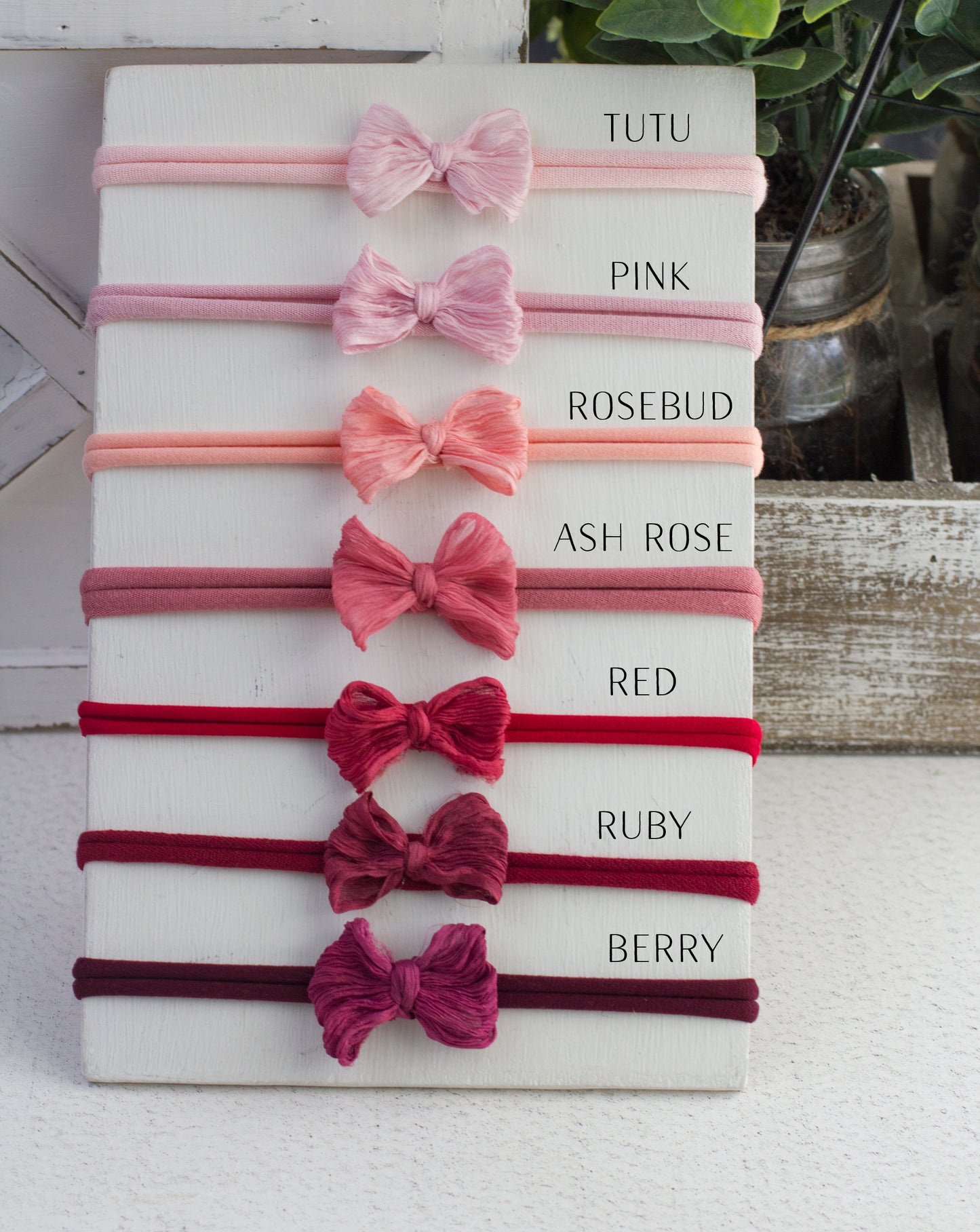 Perfect Crinkle Bow *GRAB BAG set of 7*