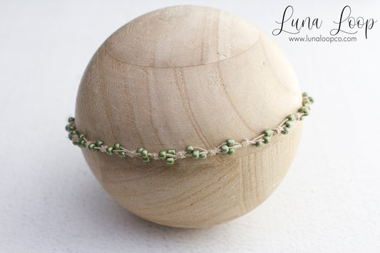 Green | beaded