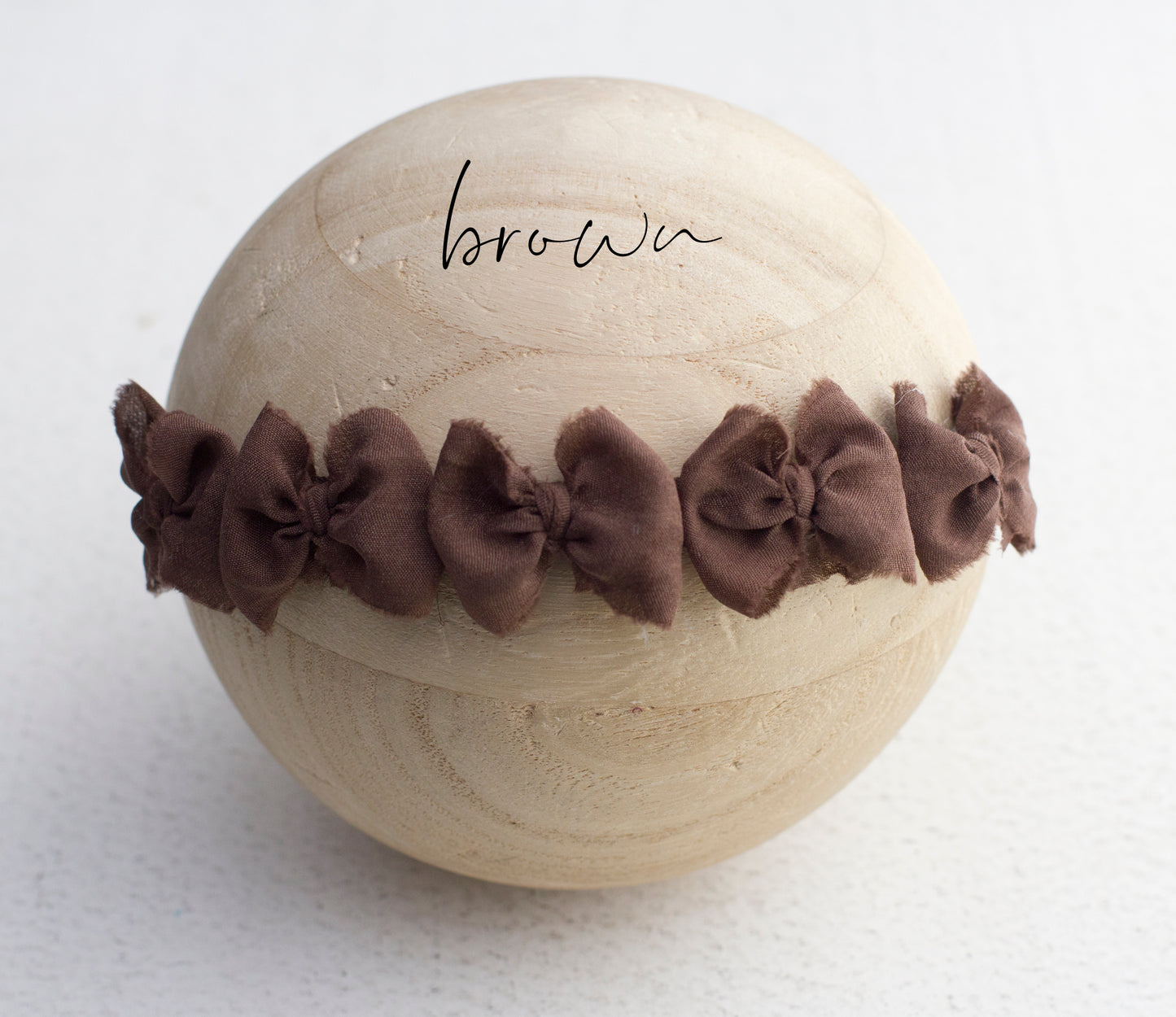 Brown | 5 bow tieback