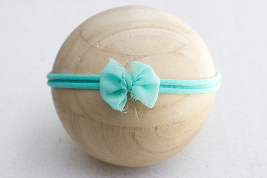 Blue | Sky Chiffon tieback