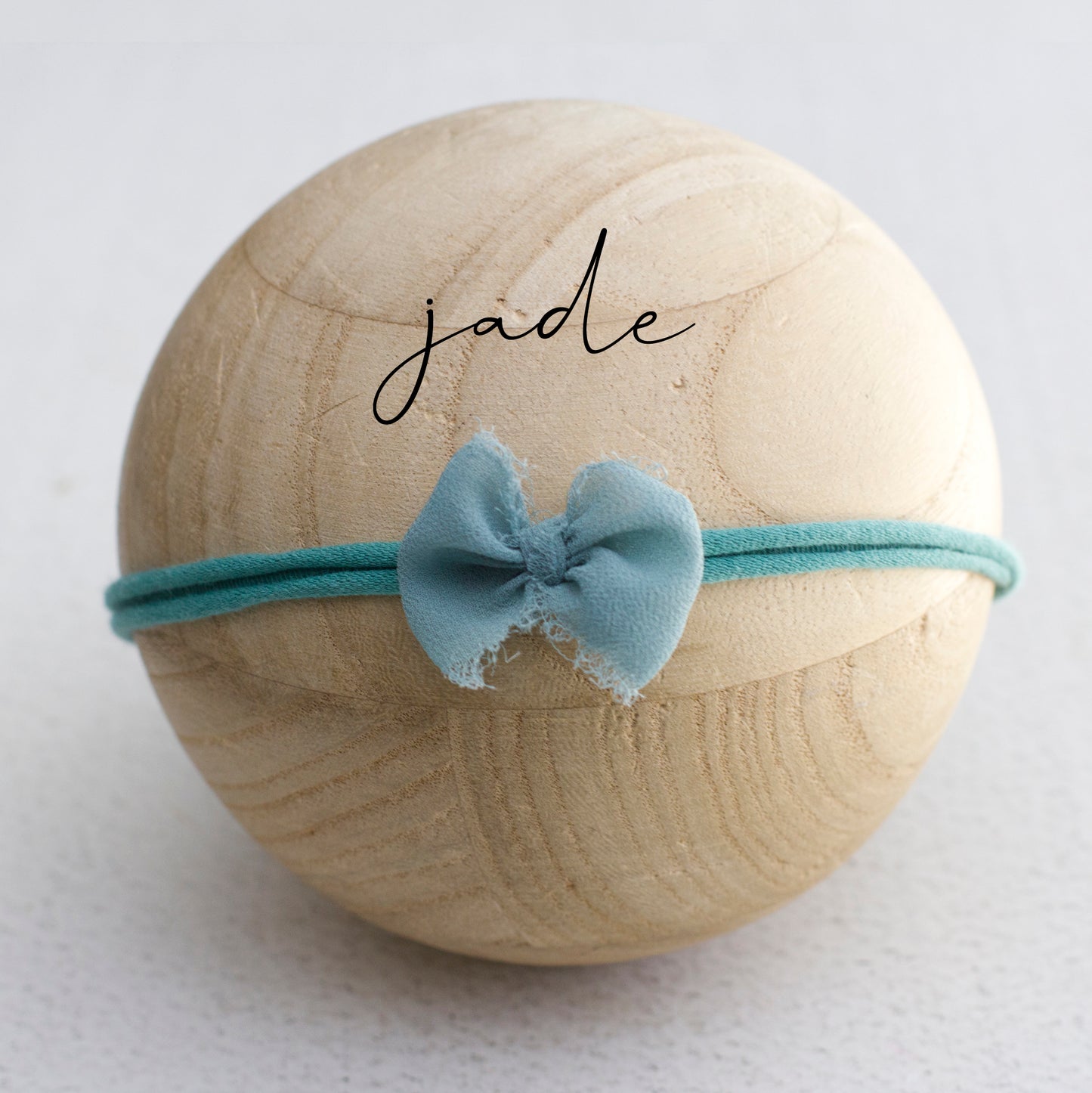 Blue | Jade Chiffon tieback