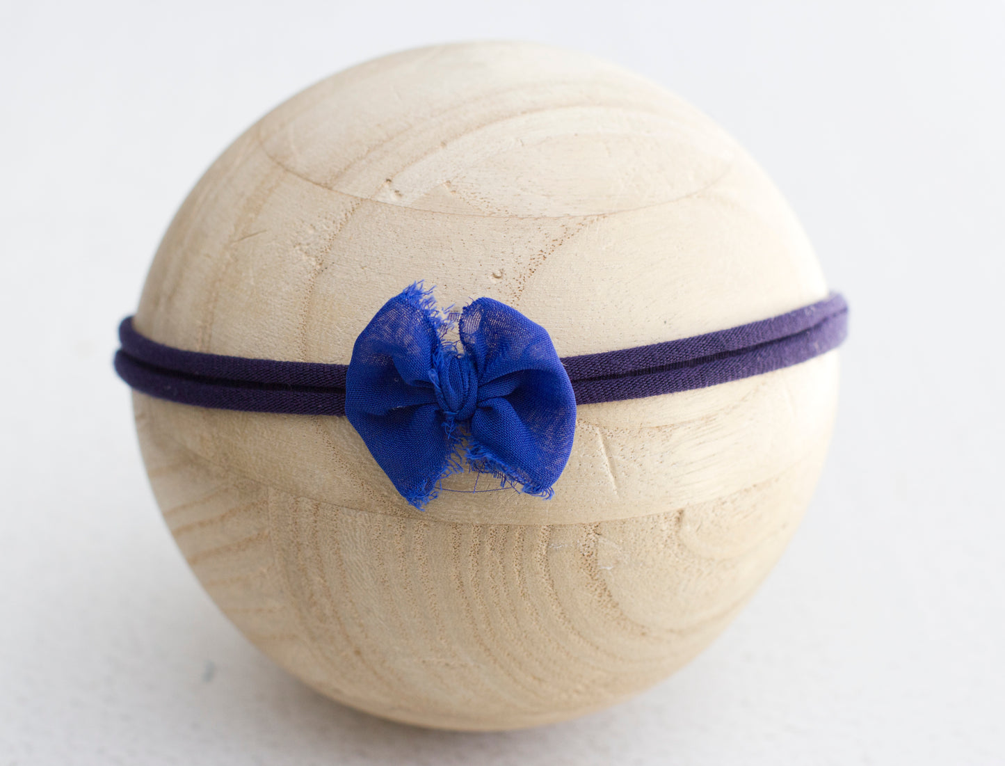 Blue | Royal Chiffon tieback