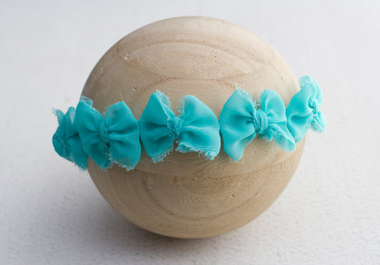 * Chiffon tieback Malibu