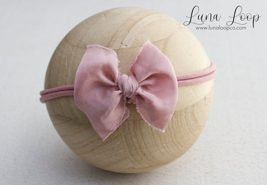 Pink | Dusty Pink Grande bow