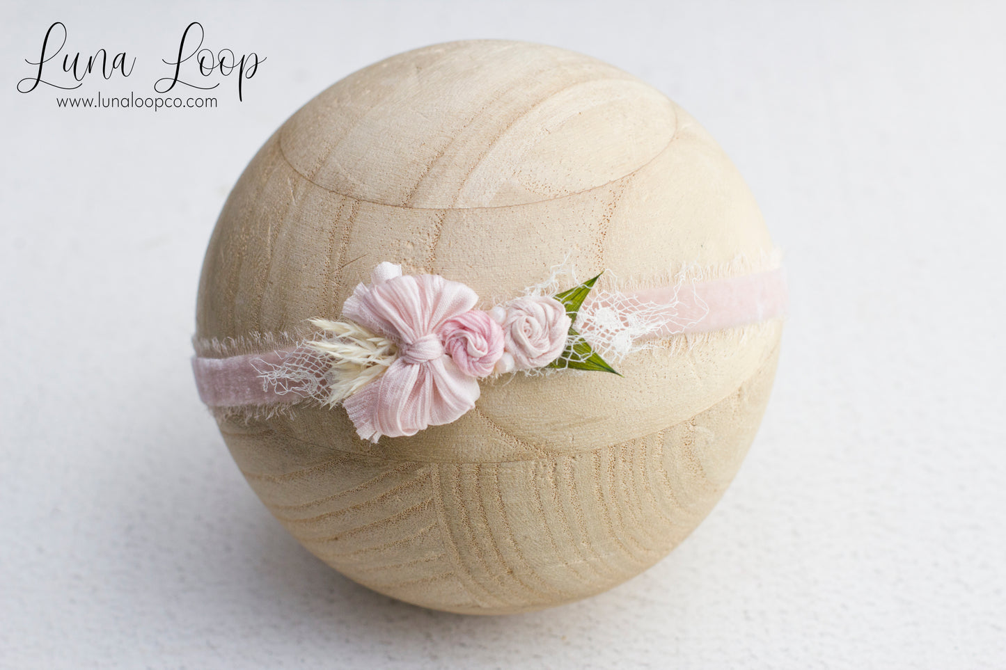 Pink | Luxe Velvet Tieback